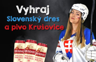 Súťaž o slovenský hokejový dres a bohatú zásobu piva Krušovice