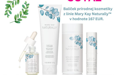 Súťaž o balíček prírodnej kozmetiky z línie Mary Kay Naturally