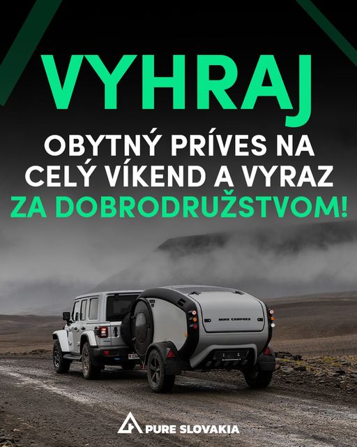 Vyhraj obytný príves na víkend