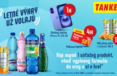 Letné výhry už volajú Budiš