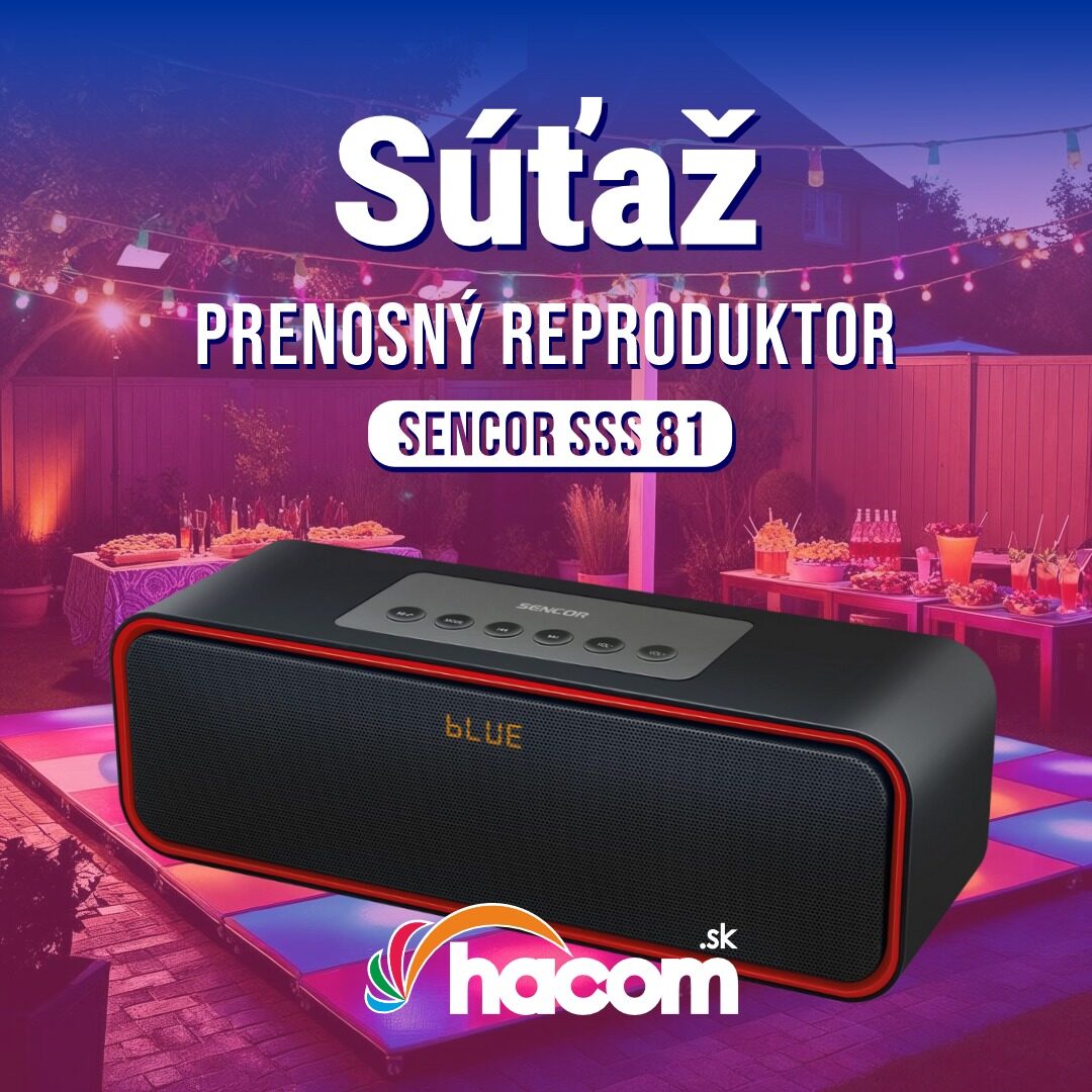 Súťaž o prenosný bluetooth reproduktor SENCOR SSS 81