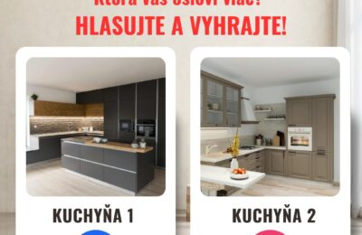 Súťaž o poukaz 200 € na nové dvierka do kuchyne!