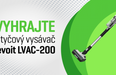 Vyhrajte tyčový vysávač Levoit LVAC-200