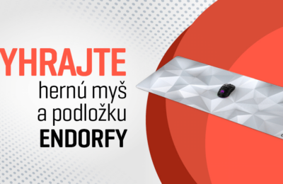 Vyhrajte hernú myš ENDORFY spolu s podložkou