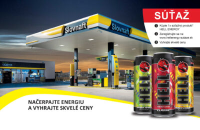 Súťaž SLOVNAFT | HELL Energy Drink