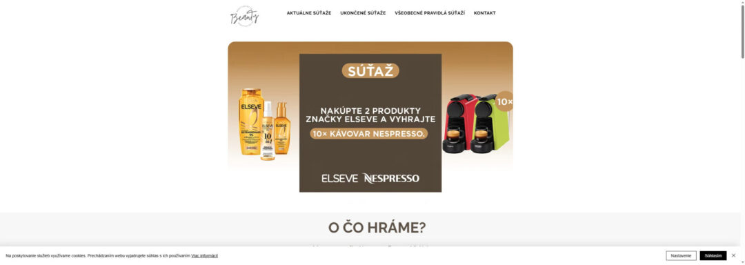 Vyhraj 1 z 10 kávovarov značky Nespresso Essenza Mini Intense.