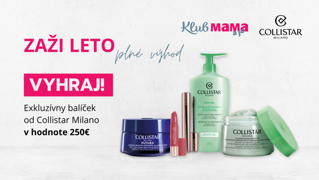 Vyhraj luxusný kozmetický balíček Collistar Milano v hodnote 250 €