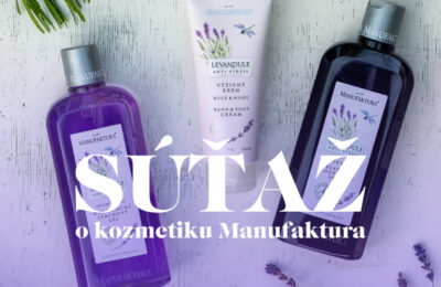 Súťaž o voňavú kozmetiku Manufaktura