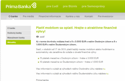 Hrajte o atraktívne finančné výhry