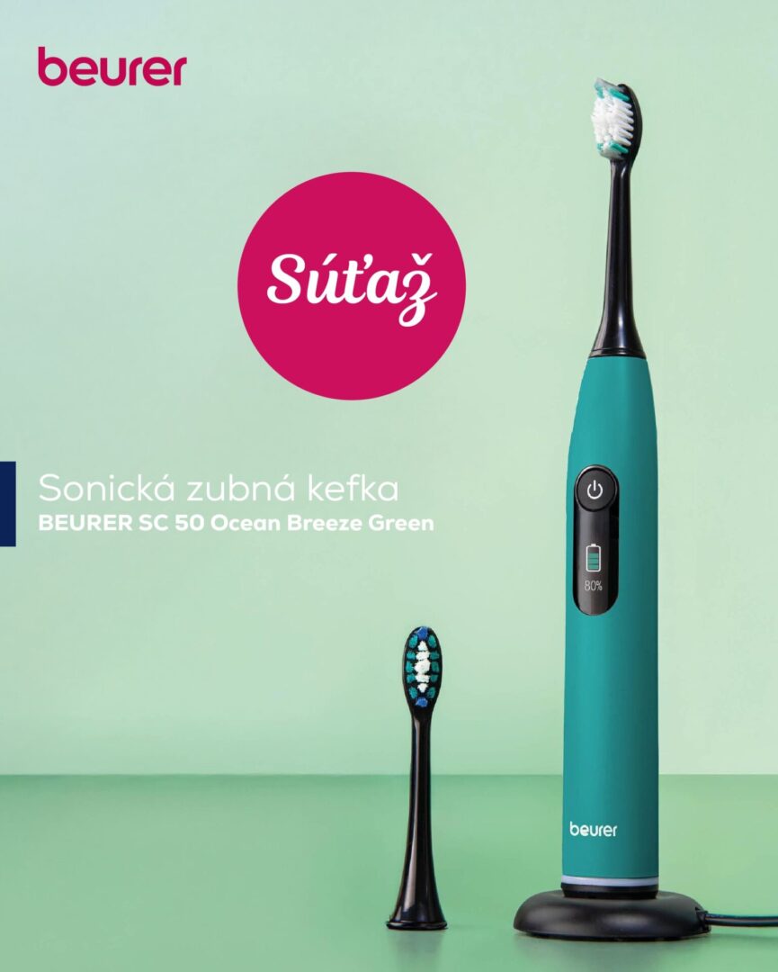 Súťaž o Sonickú zubnú kefku BEURER SC 50 Ocean Breeze Green Planet
