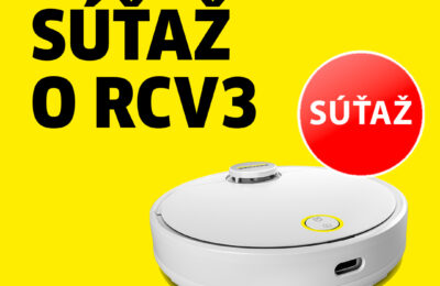 SÚŤAŽ o Kärcher robotický vysávač s mopom RCV3 White