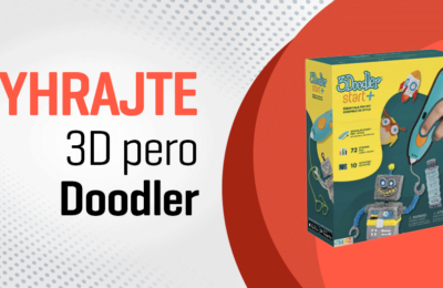 Vyhrajte 3D pero 3Doodler Start+
