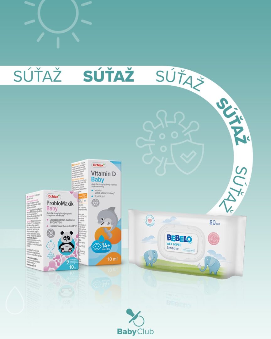 SÚŤAŽ o balíček pre zdravú imunitu bábätiek