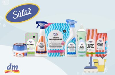 SÚŤAŽ s #dm o 3 balíčky limitky Denkmit pri príležitosti 35. výročia značky