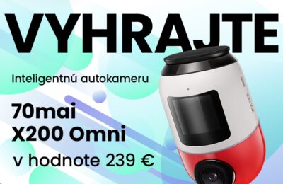 Súťaž o autokameru 70mai x200 Omni v hodnote až 239€