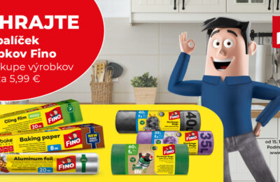 Vyhrajte balíček produktov FINO pre svoju domácnosť