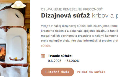 Dizajnová súťaž krbov a pecí