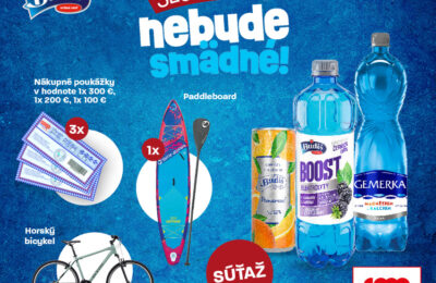 Slovensko nebude smädné! – BUDIŠ & GEMERKA / COOP Jednota Čadca