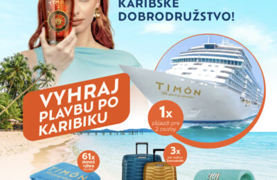 Vyhrajte nezabudnuteľnú plavbu po Karibiku pre 2 osoby