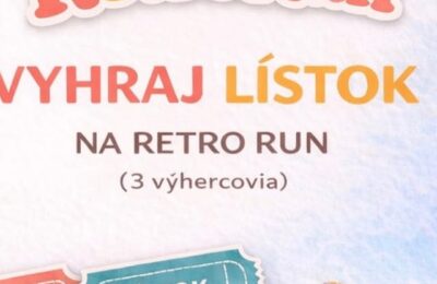 Vyhraj lístok na Retro Run