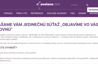 OBJAVÍME VO VÁS KRÁĽOVNÚ