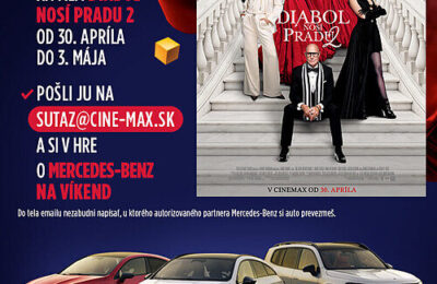 Vyhraj nový model MERCEDES-BENZ na celý víkend