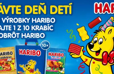 Súťaž o 10 balíčkov plných cukríkov a obľúbených dobrôt
