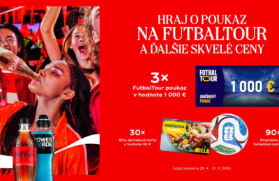 Súťaž o 3 poukazy na FutbalTour v hodnote 1 000 EUR