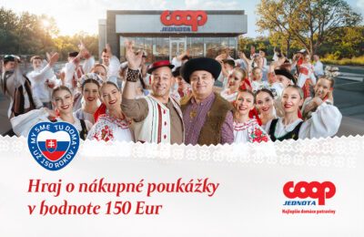 Súťaž o nákupné poukážky do COOP Jednoty – Hraj online