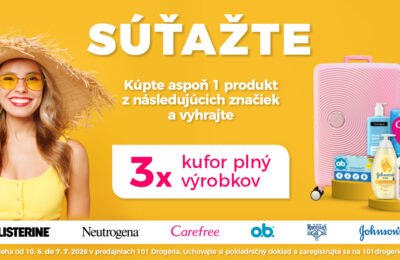Súťaž o kufor plný produktov!