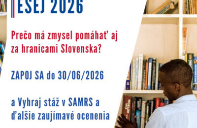 Súťaž o najlepšiu esej 2026