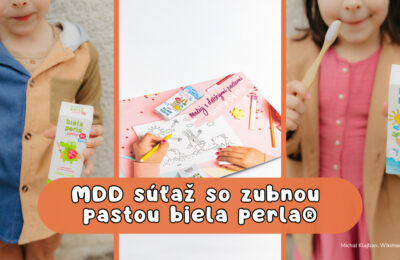 MDD súťaž so zubnou pastou biela perla®