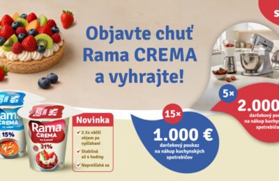 Objavte chuť Rama CREMA a vyhrajte!