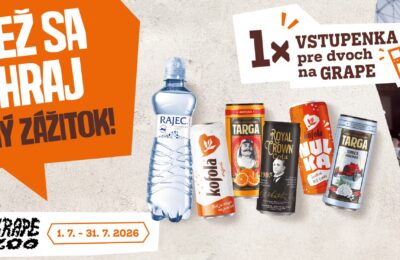 Vyhrajte vstupenky na festival Grape s Kofolou