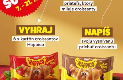 VYHRAJ CROISSANTY HAPPICO A BUĎ HAPPY