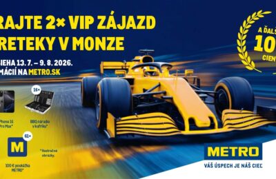 Vyhrajte 2x Vip zájazd na preteky v monze