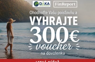 Vyhrajte poukážku na dovolenku v hodnote 300 € s CK DAKA
