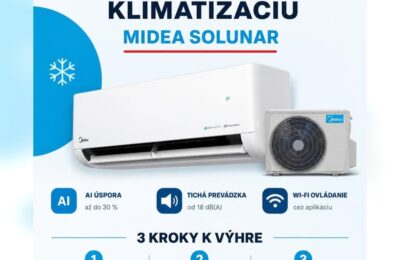 Súťaž o klimatizáciu Midea Solunar s AI