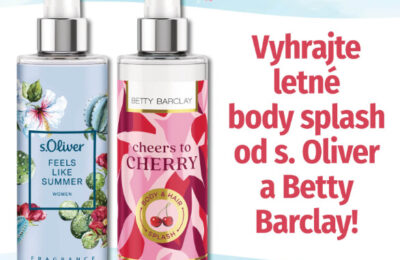 SÚŤAŽ! Vyhrajte letné body splash od s. Oliver a Betty Barclay