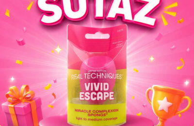 Súťaž o hubku Real Techniques Vivid Escape Miracle Complexion Sponge