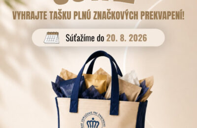SÚŤAŽ O 3 TAŠKY PLNÉ ZNAČKOVÝCH PREKVAPENÍ!