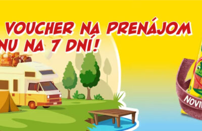 Vyhraj s JOJO voucher na prenájom karavanu na 7 dní