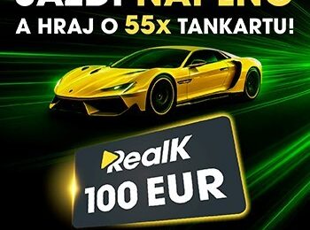 SÚŤAŽ O 55 X 100 € MESAČNE – RealK