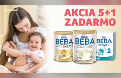 Zbierajte pečiatky za nákup výrobkov BEBA® a získajte 1 balenie ZADARMO