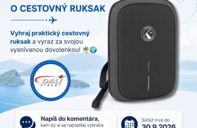 Súťaž o cestovný ruksak s DaliTravel