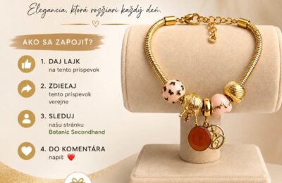 Súťaž Botanic Secondhand o náramok Pandora