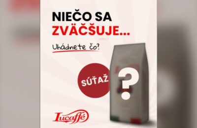 SÚŤAŽ Lucaffé Slovensko: vyhrajte novinku v 1 kg balení