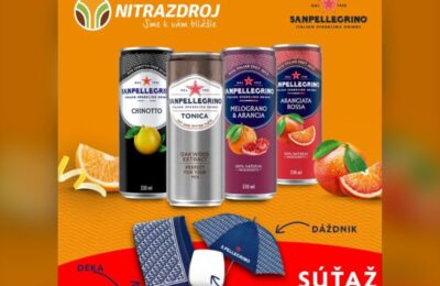 SÚŤAŽ Nitrazdroj: vyhrajte balíček Sanpellegrino