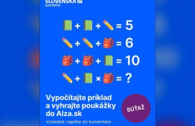 SÚŤAŽ Slovenská sporiteľňa: vyhrajte poukážky do Alza.sk
