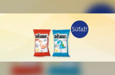 SÚŤAŽ dm a BioSaurus: vyhrajte balíček kukuričných snackov (12 výhercov)